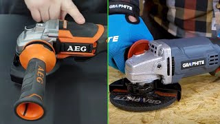 10 УШМ Болгарок от известных брендов с сайта Все инструменты РУ / AEG, Ryobi, DEWALT, Makita, Bosch