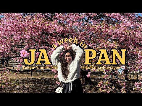 vlog ✿ a week in Japan 🇯🇵 tokyo, gundam factory, mt. fuji, kawagoe 🍜 konbini & ramen eats 🌸 Feb 2024