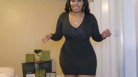 Try On Plus Size Mini Dress Try On Haul Video