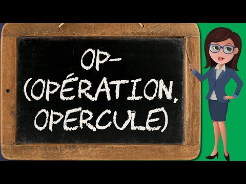 Orthographe 2 - mots commençant par OP