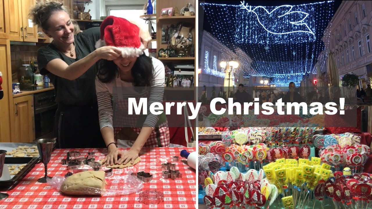 Merry Christmas! Having a good time with friends in Serbia 세르비아 크리스마스
