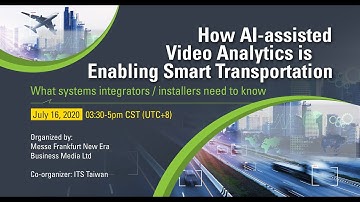 How AI-assisted video analytics is enabling smart transportation, asmag.com webinar video