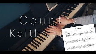 Country (Keith Jarrett) [Piano Solo Cover + Sheet Music] - Carmine De Martino