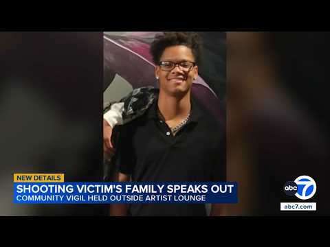 Family mourns 18-year-old killed in shooting during party at Northridge event venue