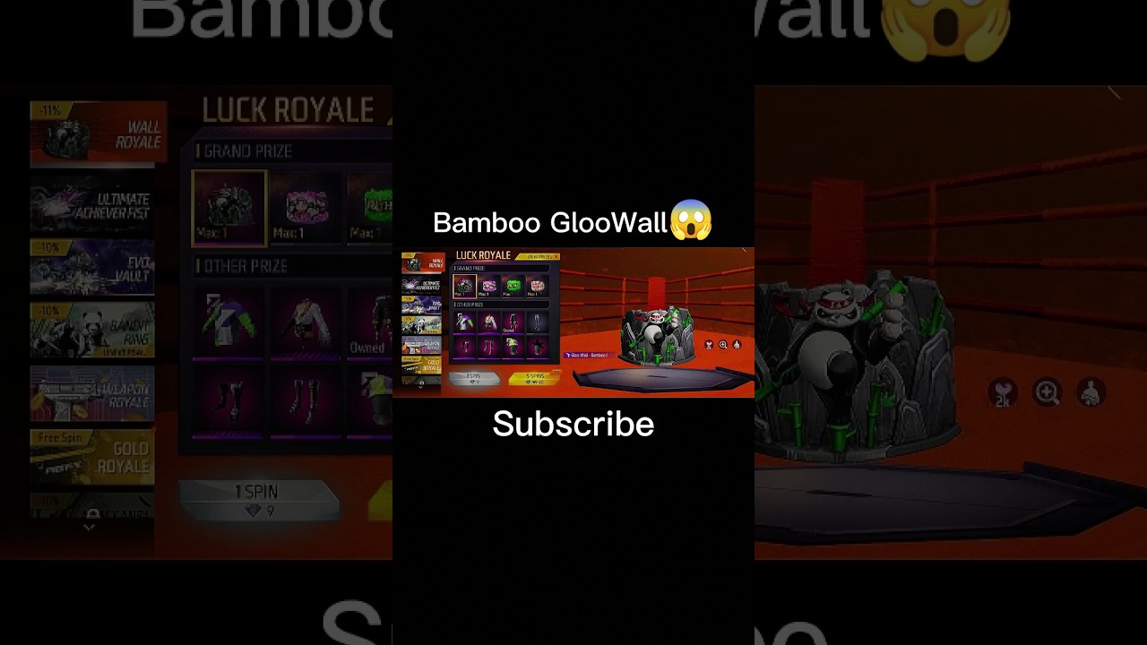 New Bamboo Gloowall spin event😱🥵