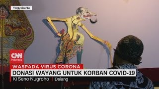 Donasi Wayang untuk Korban Covid-19