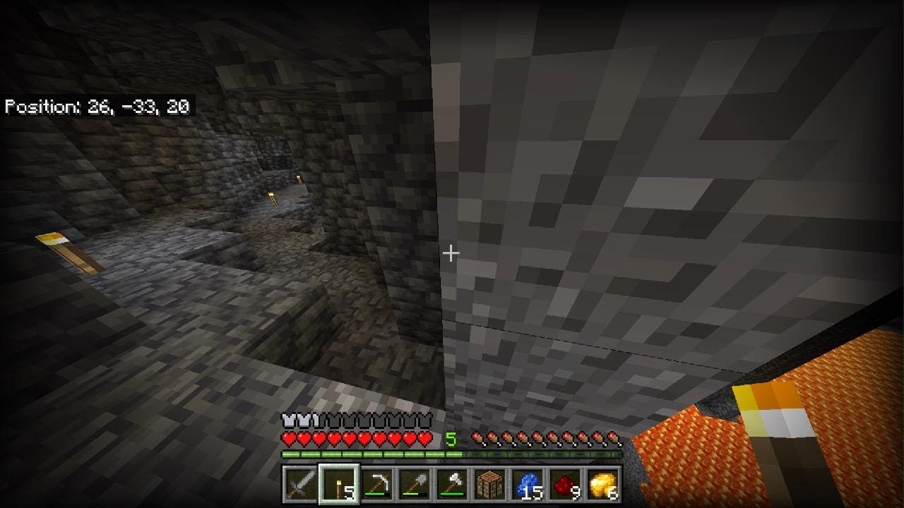 Zombie Spawner + Crazy Lava Cavern Coordinates Minecraft - YouTube