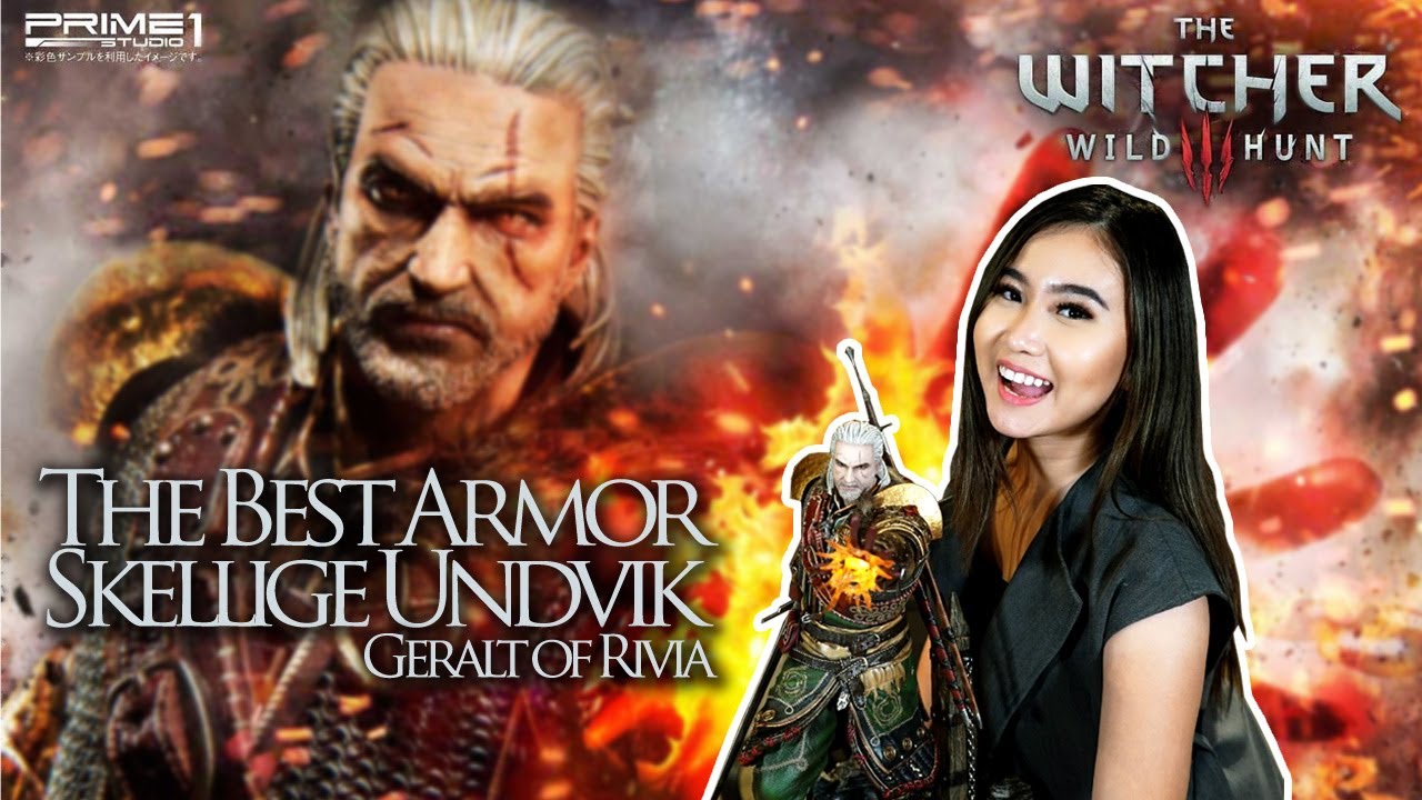 The Best Armor Geralt of Rivia | Skellige Undvik Armor | The Witcher 3 : Wild Hunt | Statue Review
