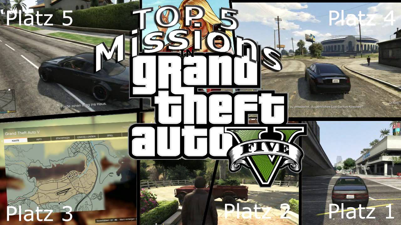 Meine Top 5 der besten GTA 5 Missionen (Deutsch) - YouTube