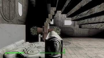 Fallout 4 testing New Mod The Maze of Relativity Easy Edition PS4 No DLC from bludgruv Part 1
