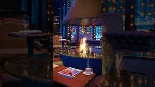 Relaxing Jazz Music and Fire Sounds. Restaurant with Beautiful Fireplace #Shorts 🔥ASMR 🎼Music ✔️4K by Auravizor 2,392 views 2 years ago 1 minute, 1 second