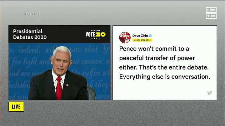Fact Checking the 2020 Harris-Pence Vice Presidential Debate | LIVE | NowThis