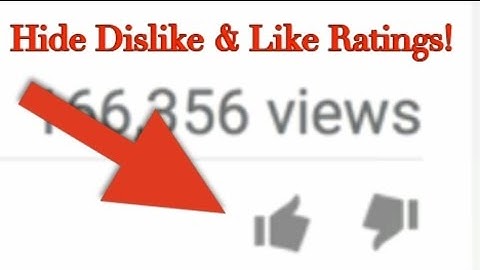 How to Hide Likes & Dislikes on YouTube Videos