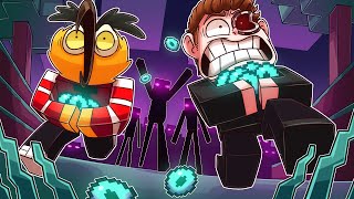 SEARCHING FOR ENDER PEARLS BUT IF WE DIE WE LOSE THEM ALL!