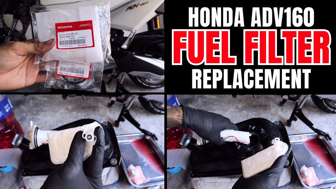 ADV 160 | Fuel Filter Replacement