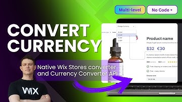 How to add a Currency Converter to Wix Stores AND do Custom Currency Conversation with Velo API