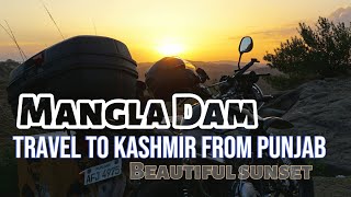 Road Trip Punjad to Kashmir ll Explore Mini London & Sunset 🌇 #sunset #mirpur #kashmir #minilondon