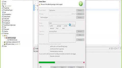 Scala Hello World in Scala IDE v2