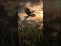 A bird with tail feathers longer than its entire body?🦜#birdlife #prehistoric #amazingfacts #shorts