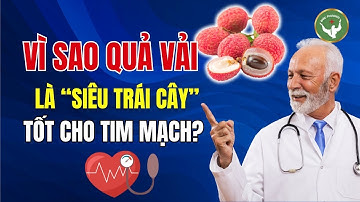 Vì Sao Quả Vải Được Gọi Là “Siêu Trái Cây” Tốt Cho Tim Mạch? | Đức Phương Sức Khỏe