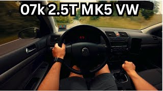 Come Take A Ride In My Wild Sounding 2.5T MK5 VW