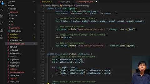 Tugas 2 Struktur Data | Algoritma Pengurutan, Merge Short dab Counting Short|