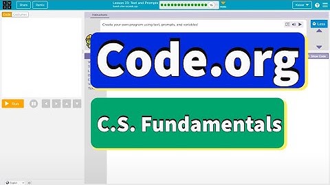 Code.org Express Lesson 23.15 Text and Prompts | Tutorial with Answers | Course F Lesson 7.15