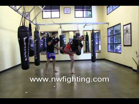 Portland Muay Thai - The #2 Knee as a Counter with Professor Jeff Patterson & Coach Russell