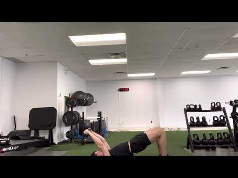 Glute Bridge KB Pull Over