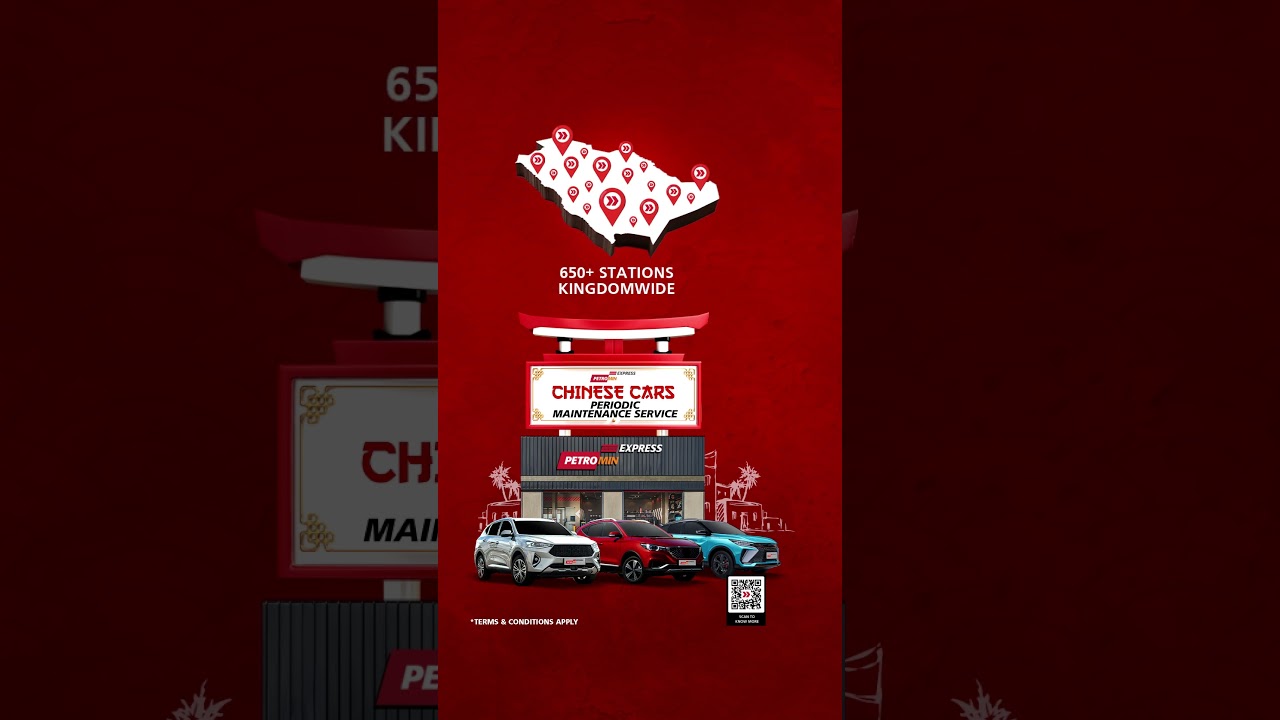 Get expert PMS for Chinese cars and 6 months free roadside assistance at Petromin.