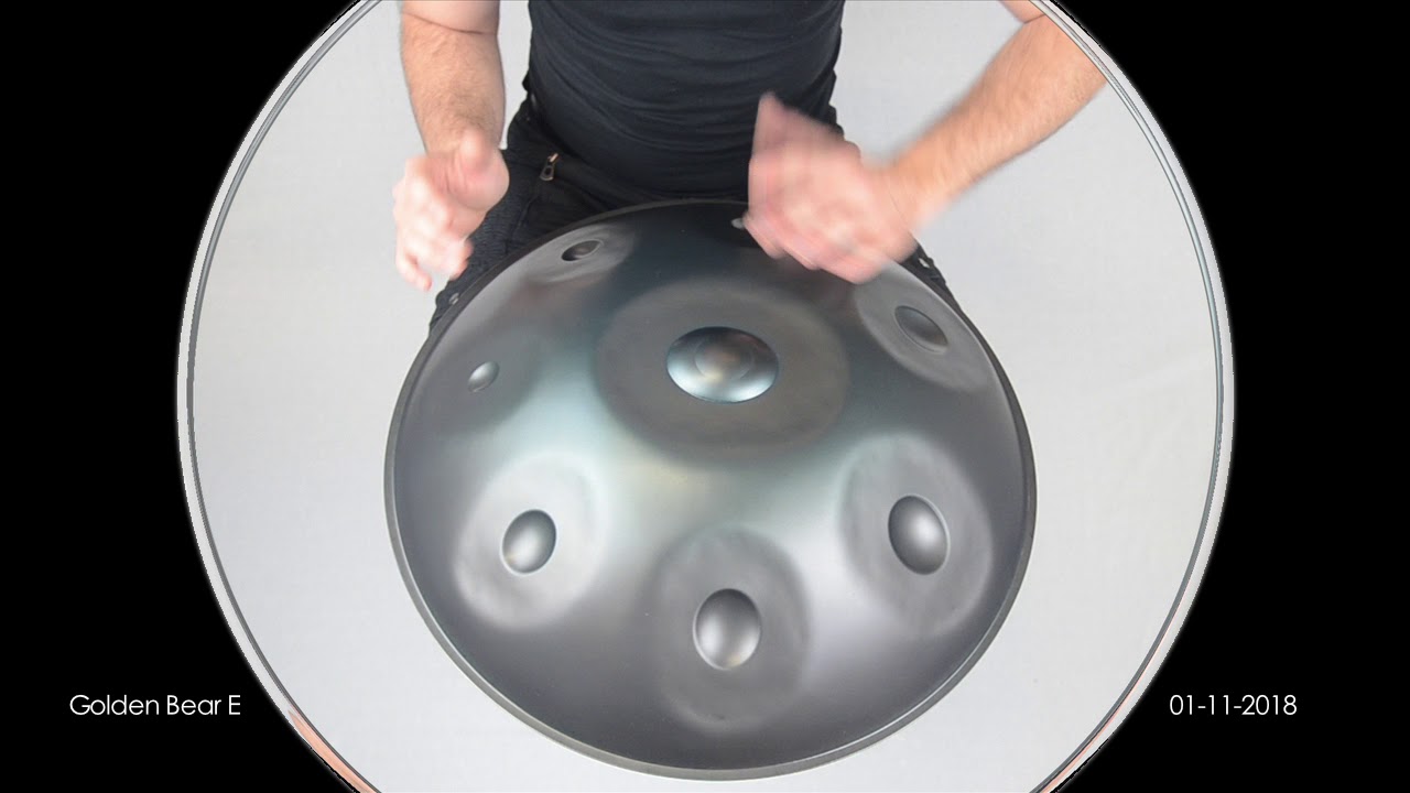 Gadung Golden Bear (1) 'Special Edition' 2018 - Handpan kopen / Buy your handpan @ www.gadung.nl