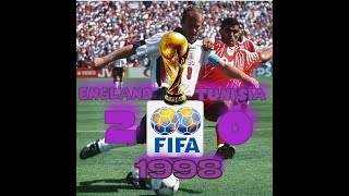 England V Tunisia 2-0Group G Highlights 1998 Fifa World Cup
