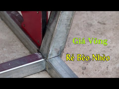Video Cách Làm Giá Võng Bằng Sắt đơn giản chi tiết - youtube
