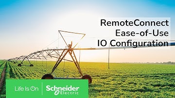RemoteConnect Ease-of-Use - IO Configuration | Schneider Electric Support