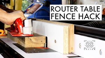 Router Table Hack for Easy Set Up