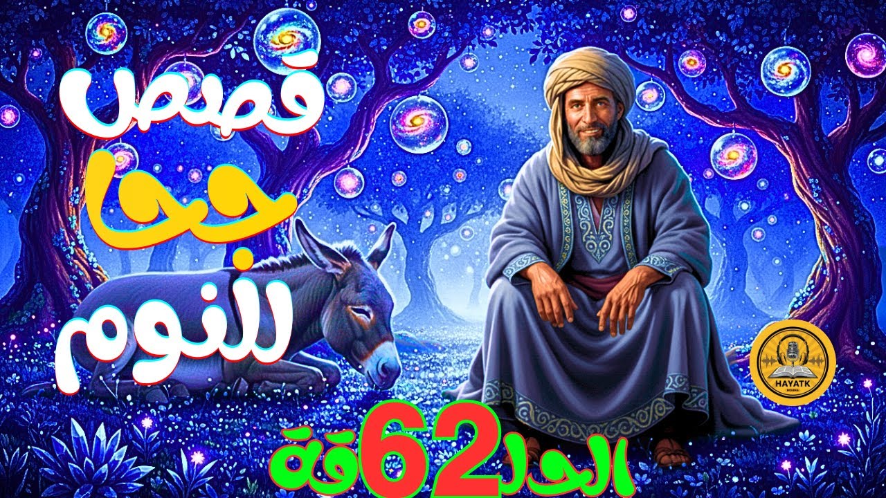 قصص جحا قبل النوم | عبرة وابتسامة في كل حكاية 🌙😄