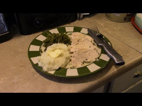 Chicken in a Rosemary Butter Sauce