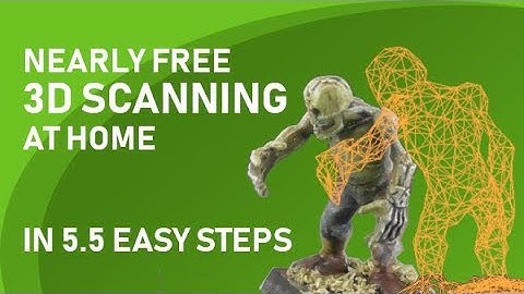 Nearly free 3d scans - home photogrammetry for everyone