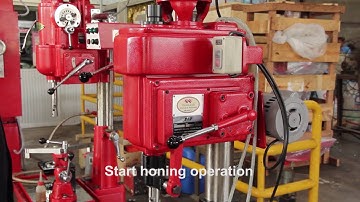 H2 Honing Machine How to Use