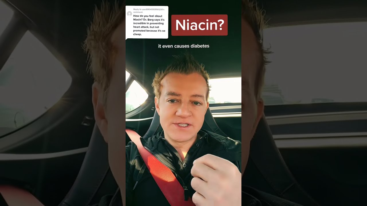 Dr Berg Says Niacin Is Great 