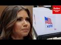 Noem Asked: Could Election Security Threats Claims Without Evidence 'Undermine Public Confidence?'