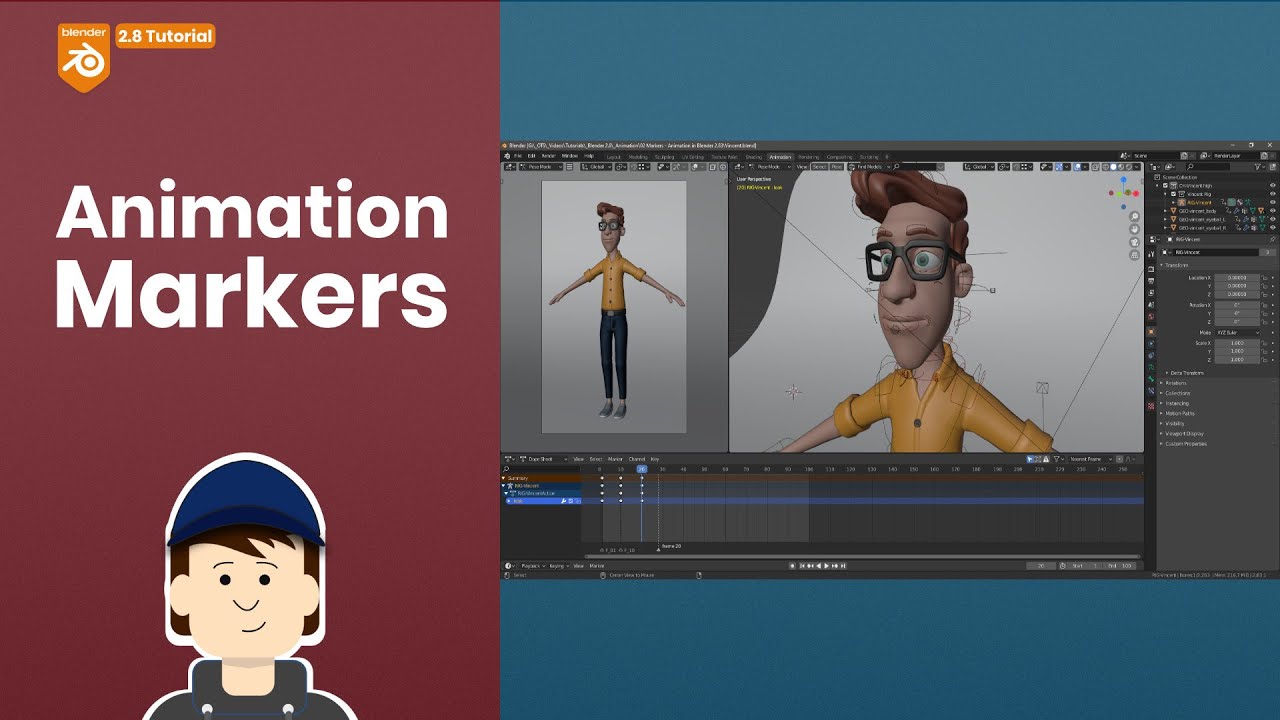 Integrating Markers with Blender Add-ons