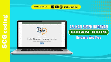 Aplikasi sistem informasi ujian kuis berbasis web free