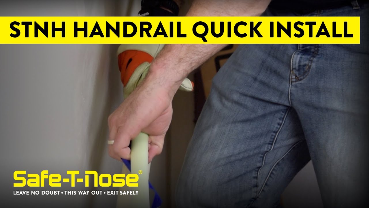 STNH Handrail Quick Installation | Safe-T-Nose