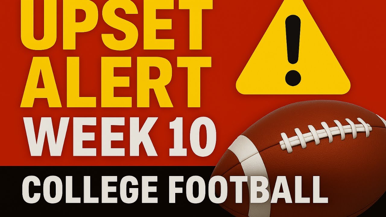 🚨College Football Week 10 Upset Alert! | Top Ranked Teams in Danger of ...