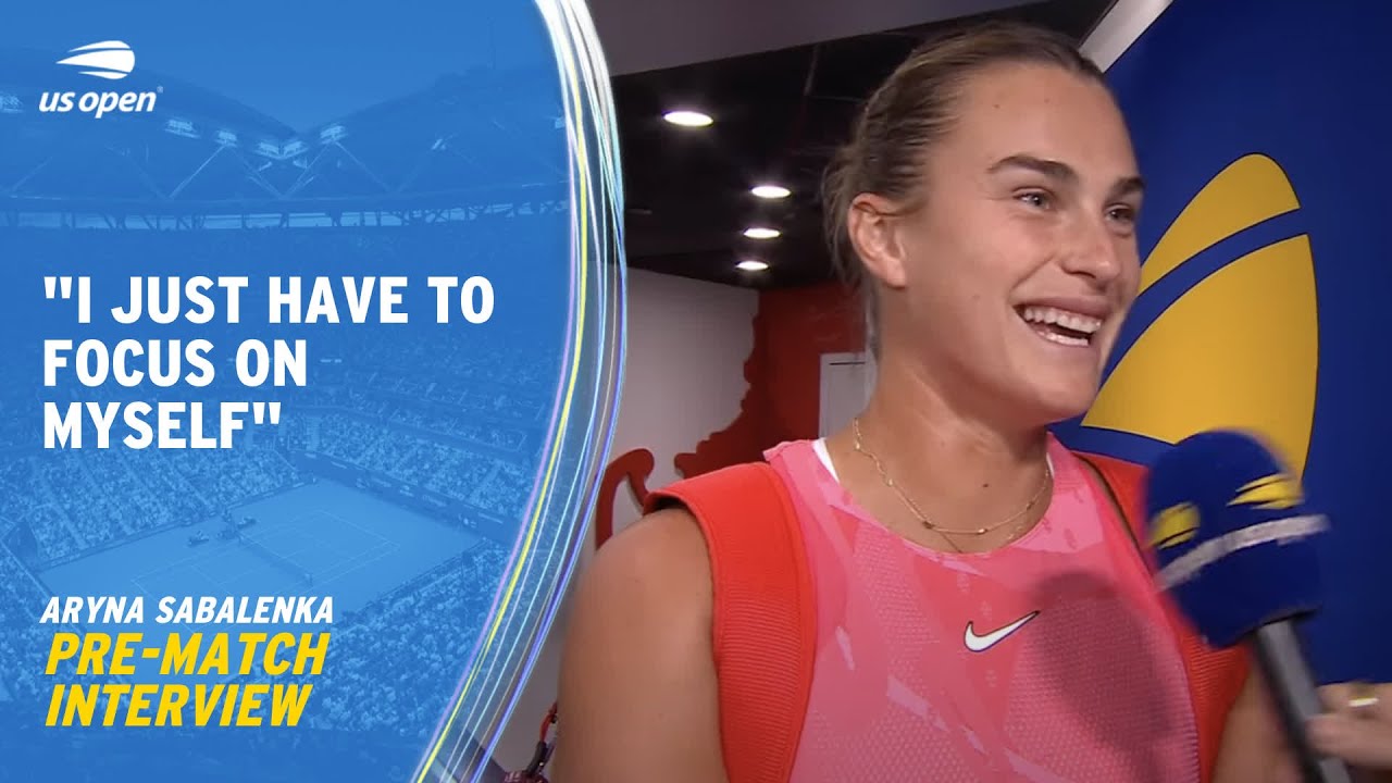 Aryna Sabalenka Pre-Match interview | 2023 US Open Semifinal - YouTube
