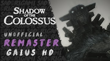 Shadow of the Colossus Fan Remaster | Gaius HD Textures Showcase & Comparison
