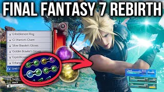 Final Fantasy 7 Rebirth  7 Deadly Materia & Skill Combos | Best Abilities Combat Tips (FF7 Rebirth)