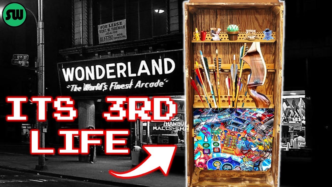 Pinball Machine/Bow & Arrow Case/Toothpick Holder - YouTube