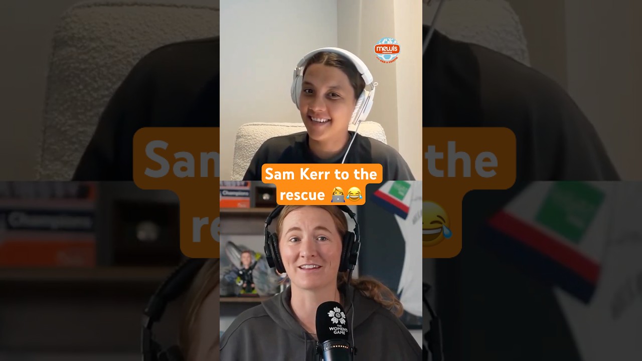Mewis Squared is powered by Sam Kerr’s IT support 🤣💻 New episode tomorrow!